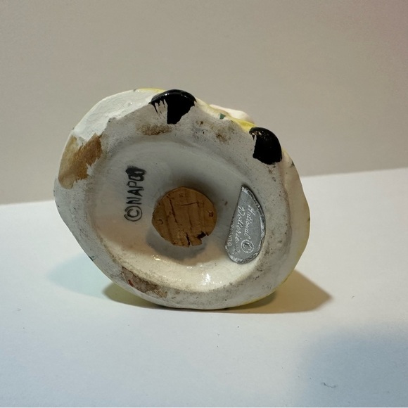 Vtg 50s Napco Farm Girl Cucumber Pepper Shaker - Picture 3 of 7